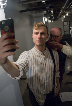 Pictured: Paxton Crystal and Kevin C. Groppe