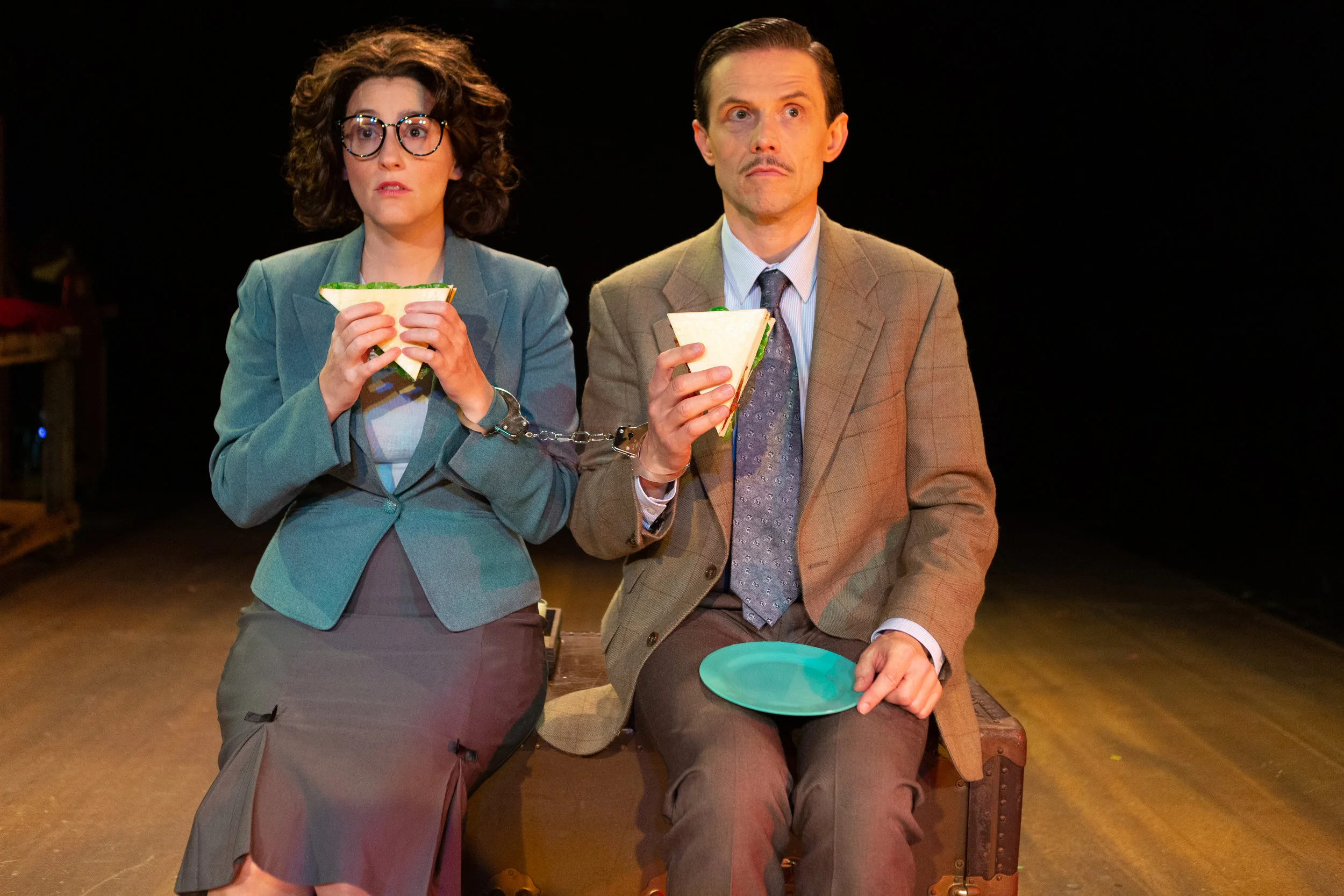 Photo credit: Jason Grow. Pictured: Amanda Collins and Lewis D. Wheeler