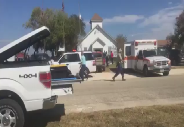 First Baptist Church in Sutherland Springs, Texas