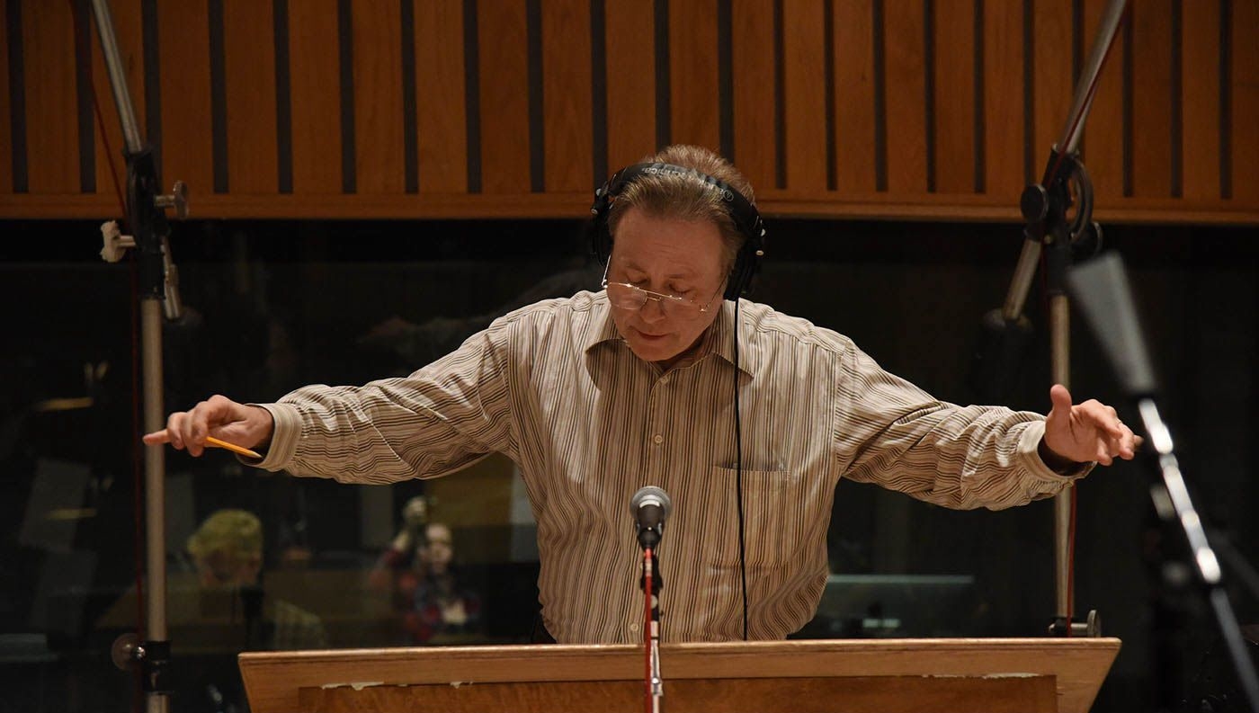  Conducting at Capitol Studio A 