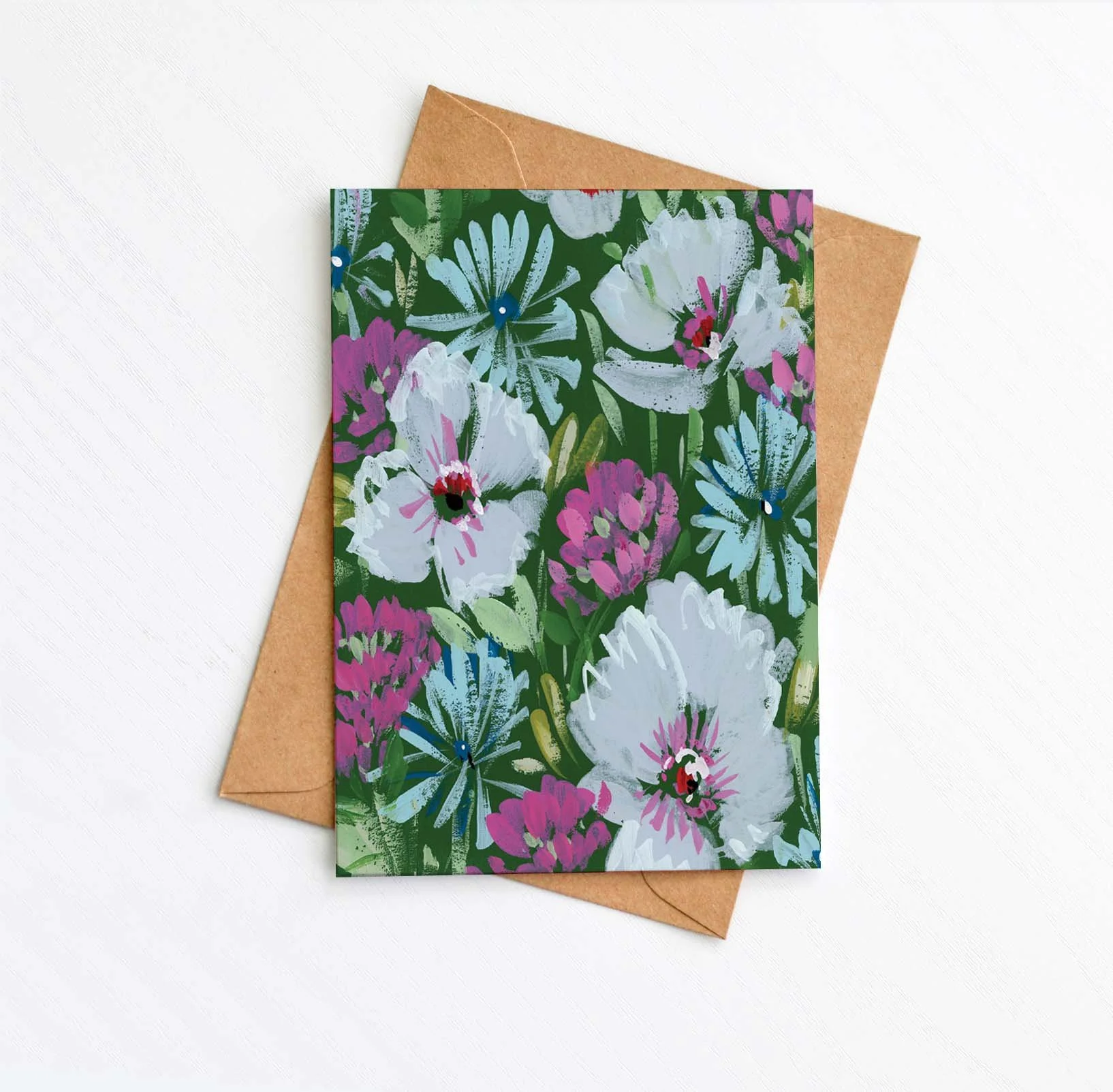 Wild Florals 1 Card