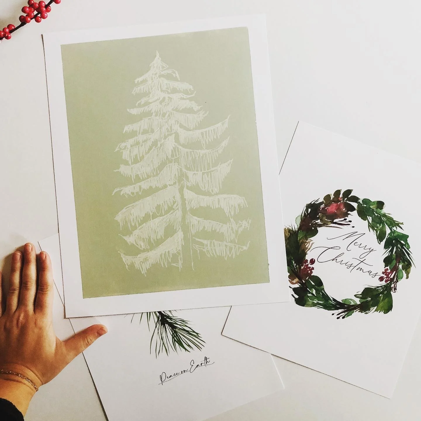 11" x14" Custom Holiday Artist Print Bundle 