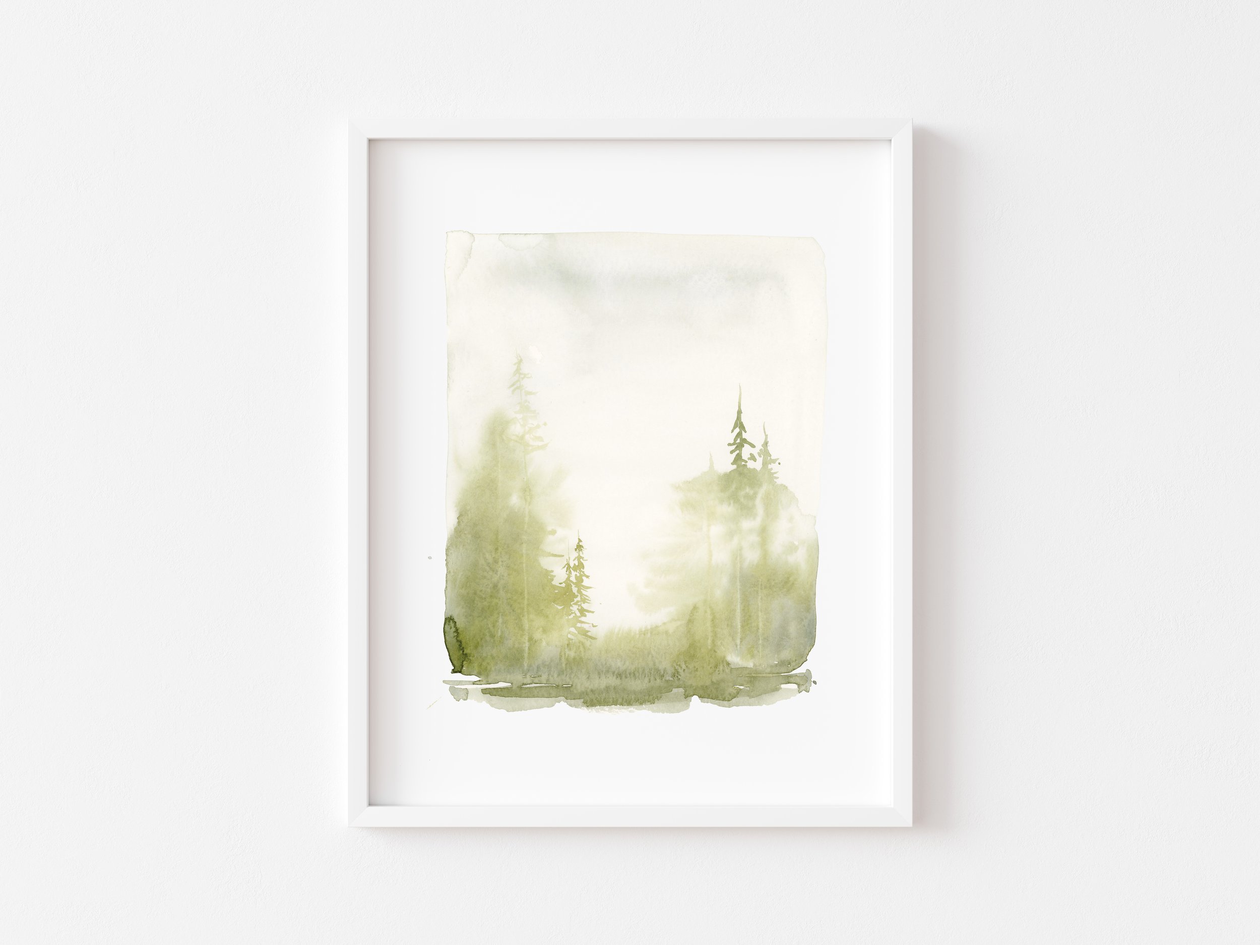 Forest 1 • Winter Art Print