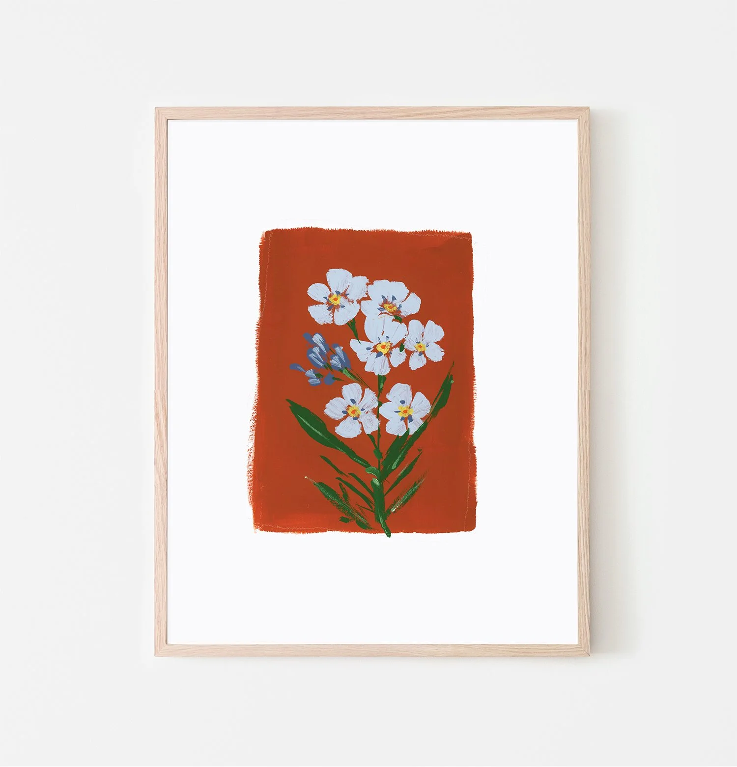 Blue Violets-8x10-Vertical-floating-skinny-wood-raw-frame.jpg