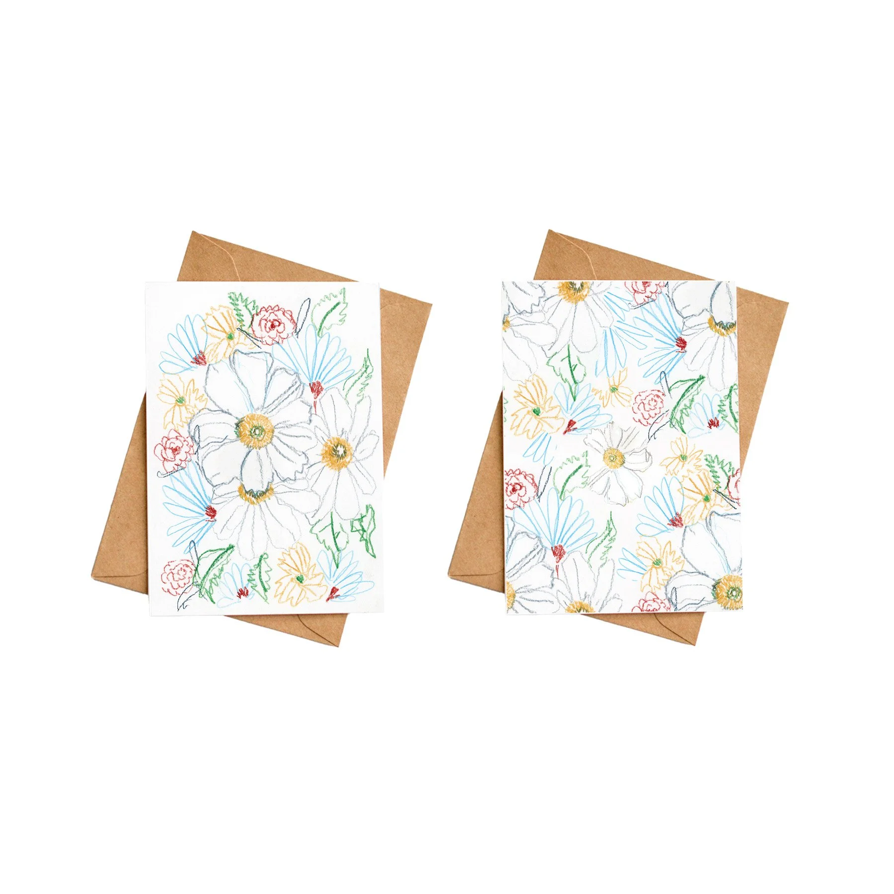 Sketched Sunflower Box Set-2 Vertical - Card Set Mock Up.jpg