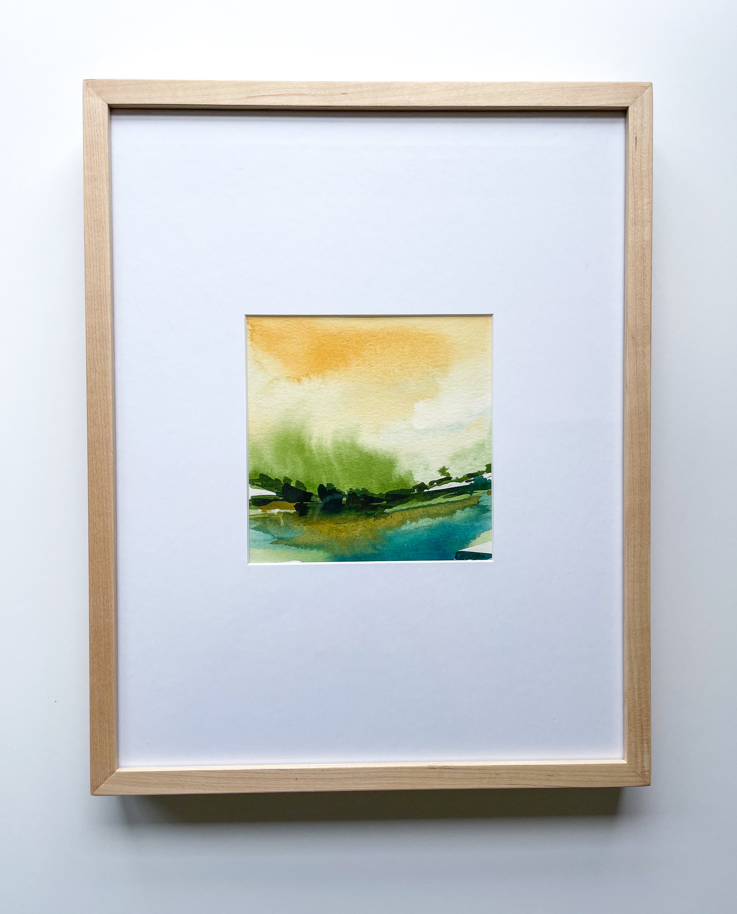 "Green Haze" Original Landscape (Copy)