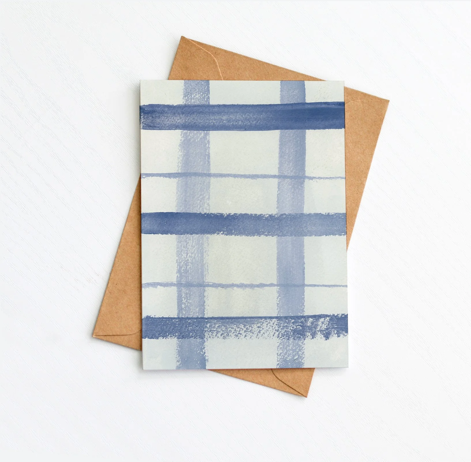 Blue Plaid-card-stock-kraft-envelope-vertical.jpg