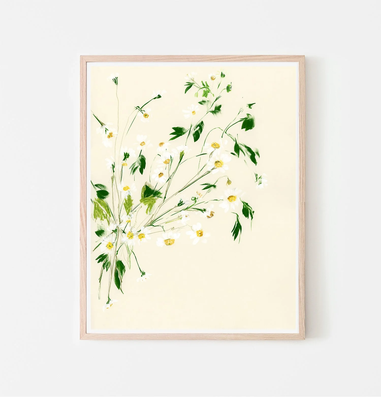 Chamomile Right •  Gouache Print