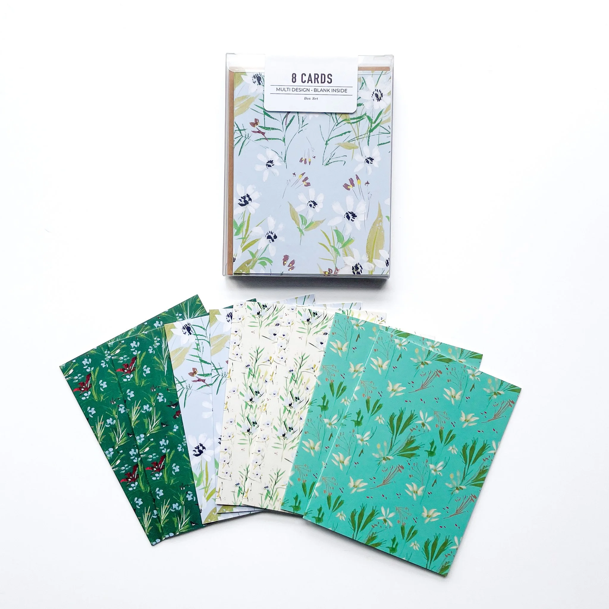 Cool Gouache Florals Box Set