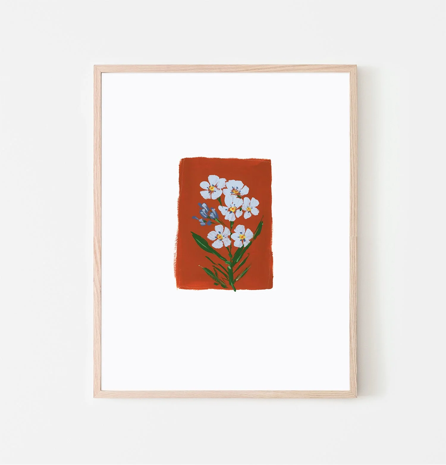 Blue Violets-11x14-Vertical-floating-skinny-wood-raw-frame.jpg