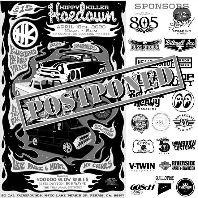 @hkhoedown has been postponed until later in the year. Can&rsquo;t wait for things to get back to normal, looking forward to the future🤘🏻Stay safe 🙏🏻