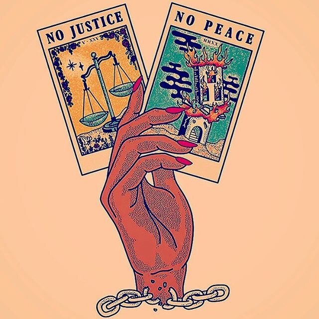#NoJusticeNoPeace #BlackLivesMatter ✊🏿✊🏾✊✊🏽✊🏼⛓💥