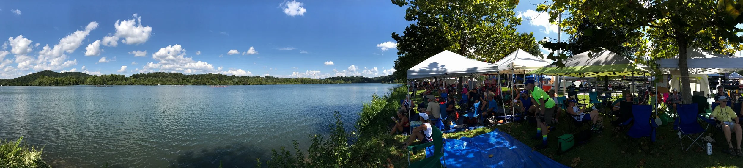 View of the race course in Oak Ridge, TN.
