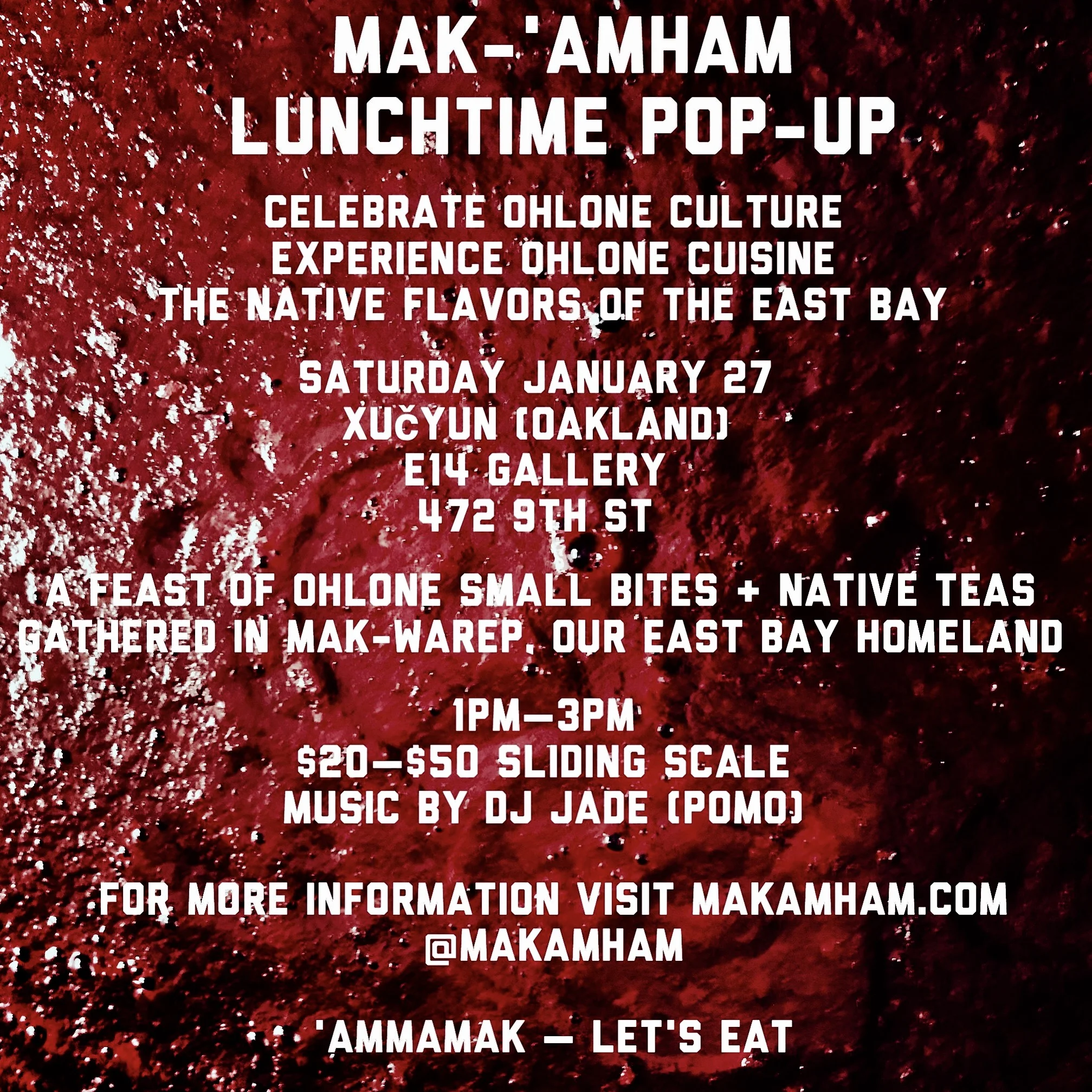 mak-'amham lunchtime pop-up