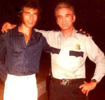 Carlo Martini with Harold Loyd, Elvis's cousin.jpg