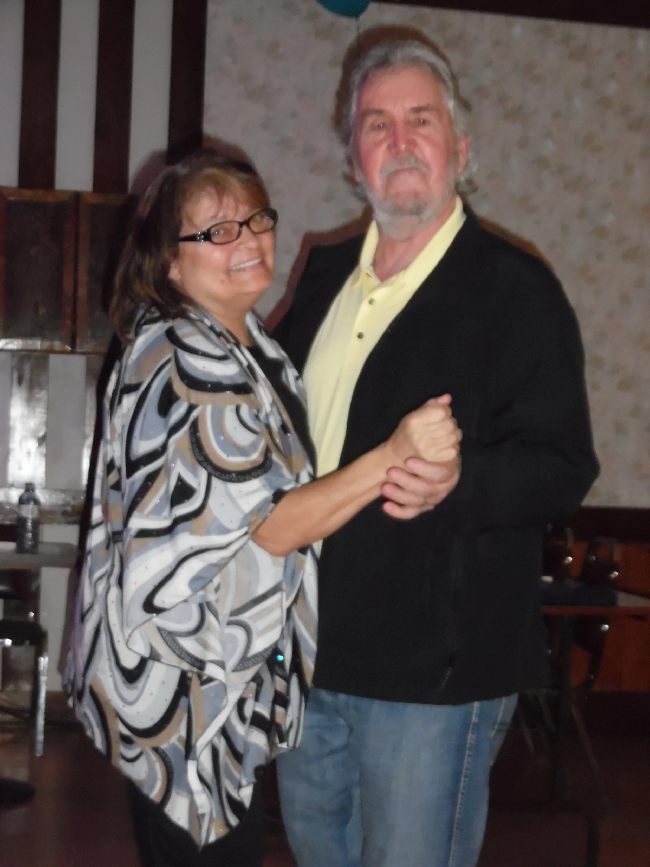 Joanmarie and Ron Provo enjoying a dance at one of their many RHLI shows.  Photo Credit:  C.M.
