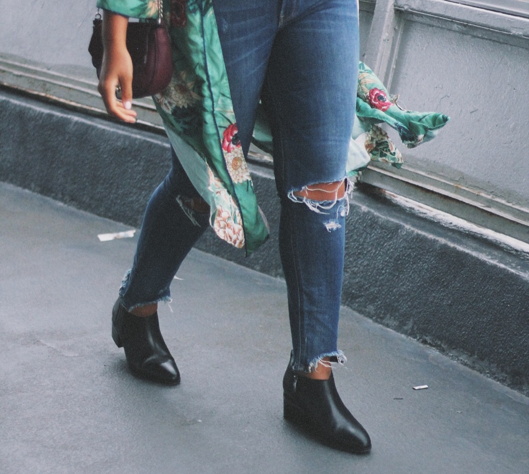 Perfect Black Booties for your next Trip