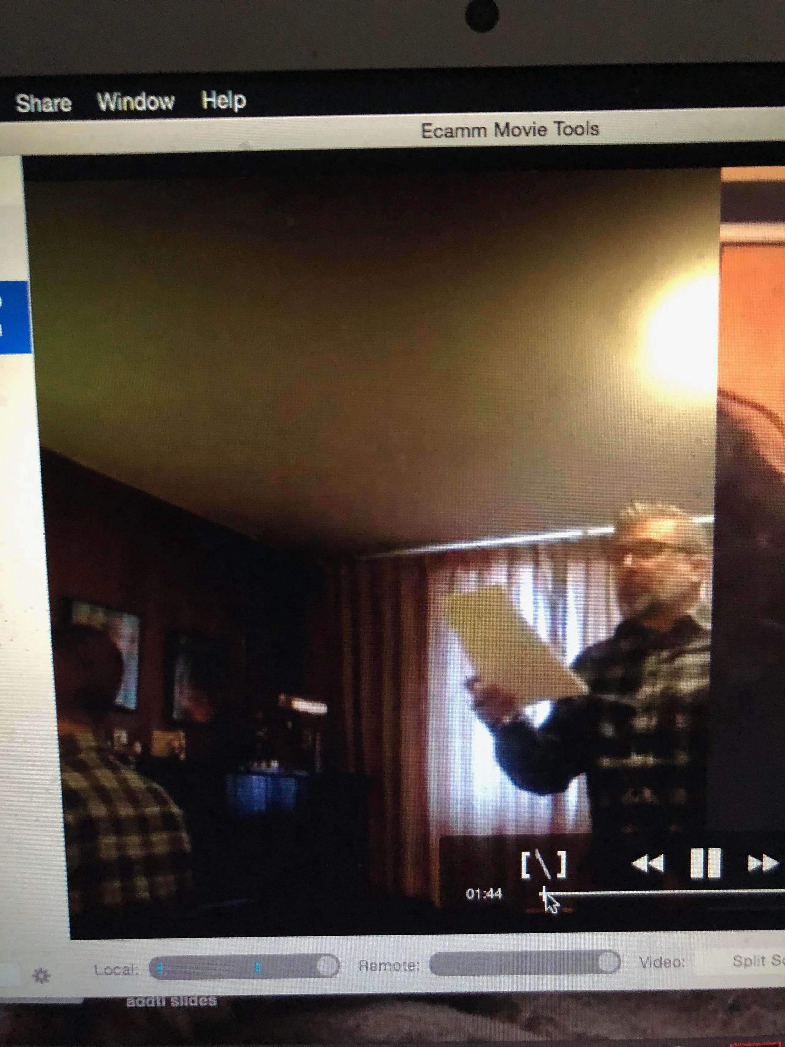 Skype session in action!