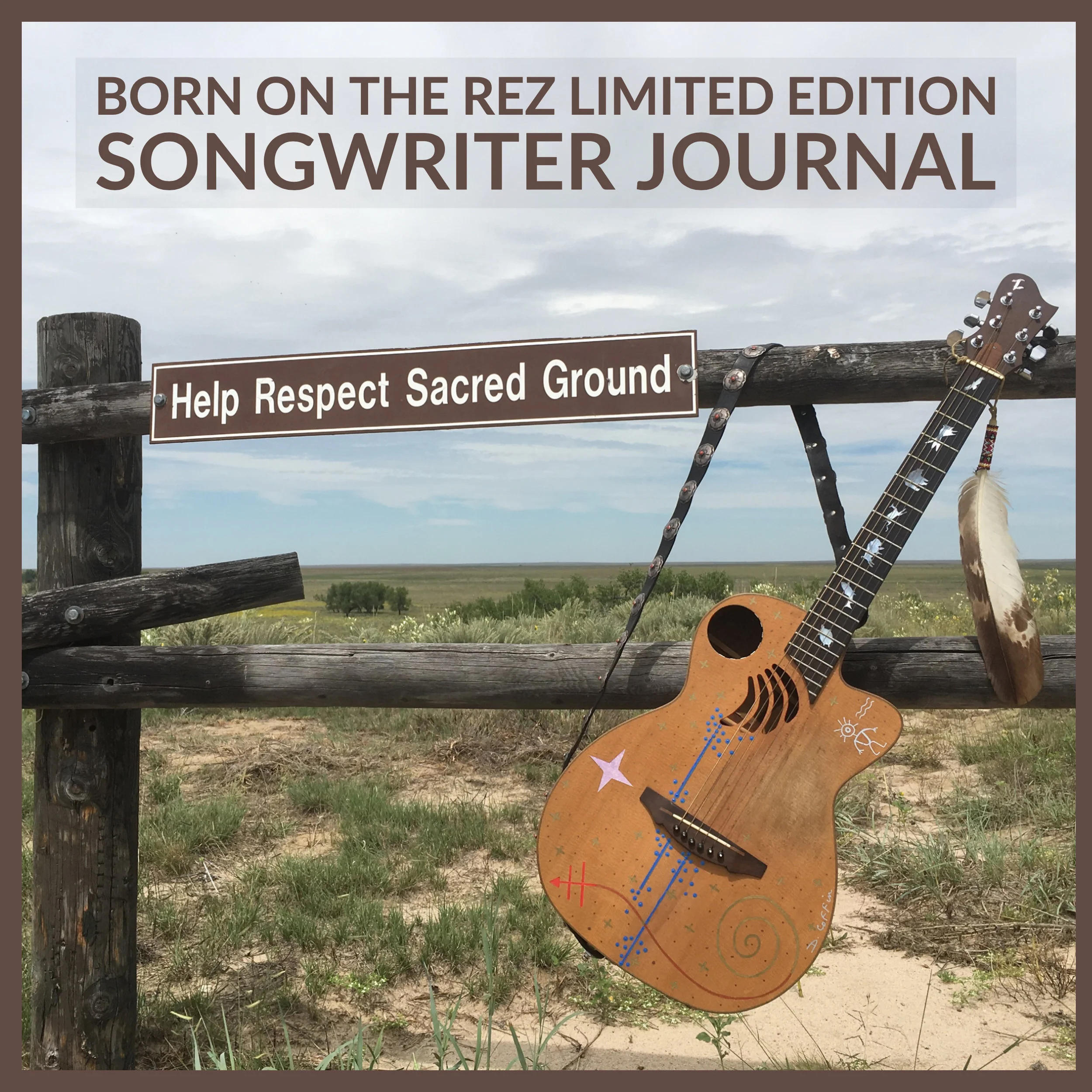LIMITED EDITION SONGWRITER JOURNAL WITH HANDWRITTEN LYRICS