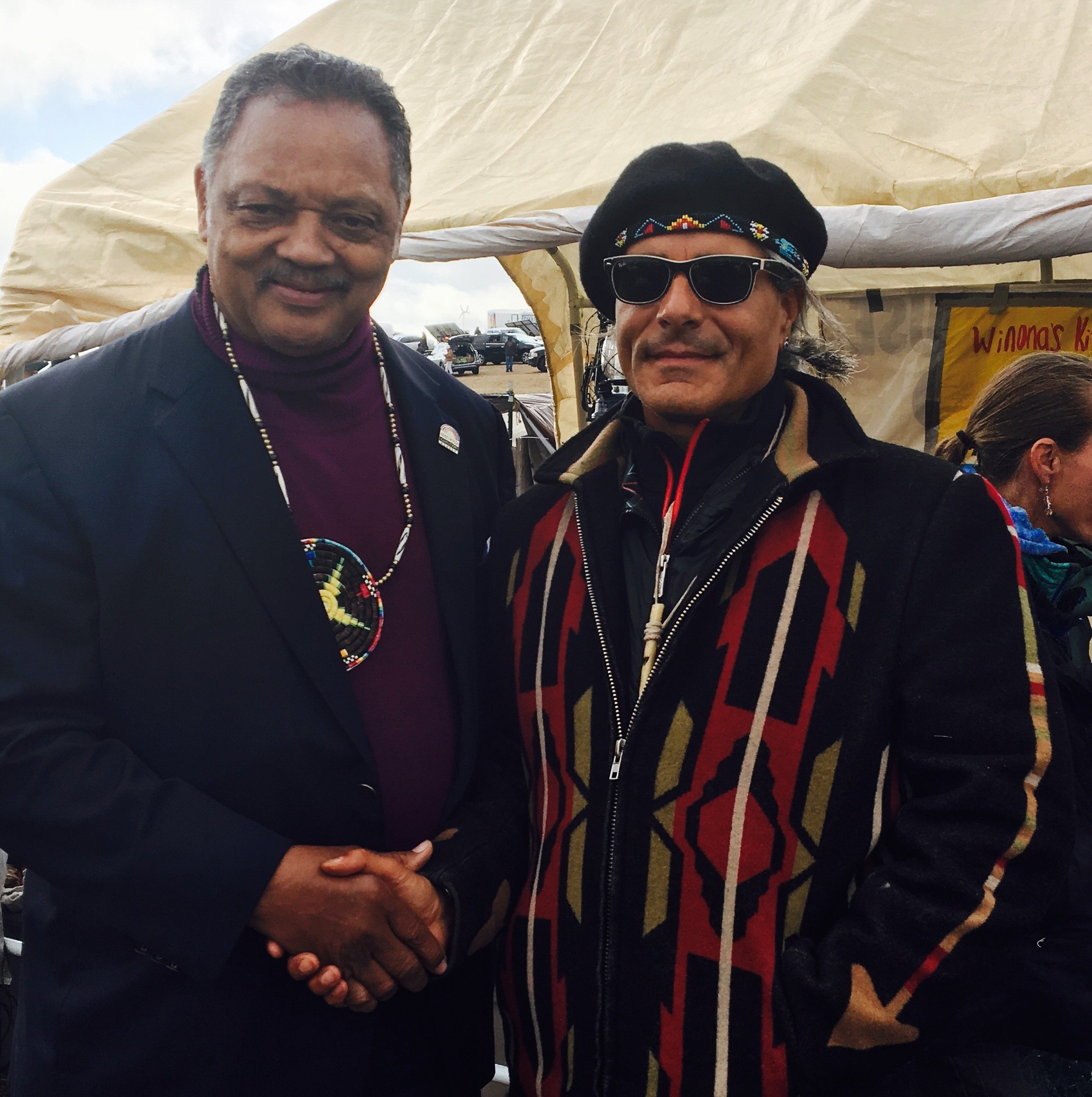 Jesse Jackson &amp; Robby Romero