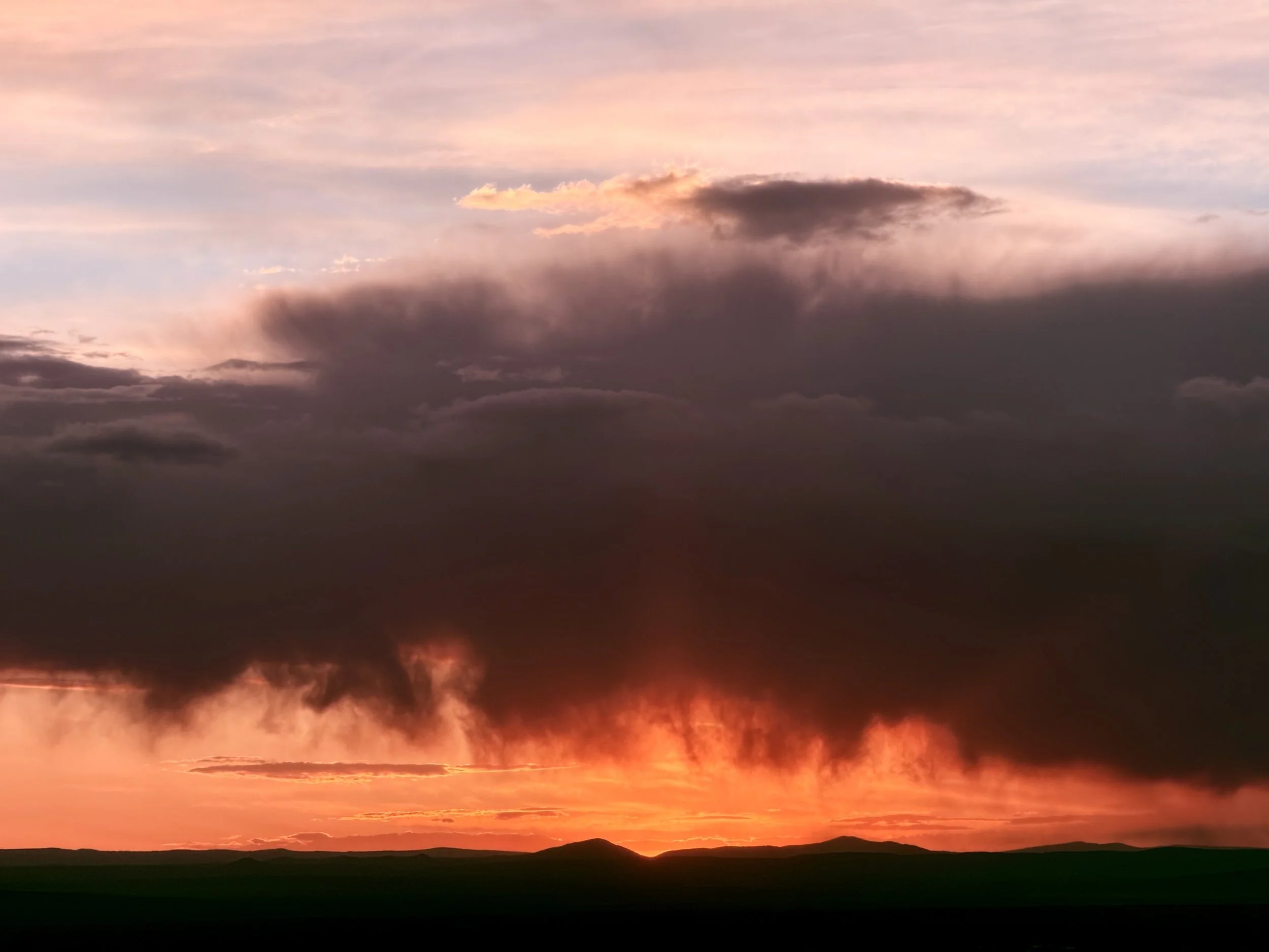 Red Williow Valley Sunset, Taos, New Mexico