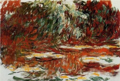  Monet,  Water Lilies  (1923) 