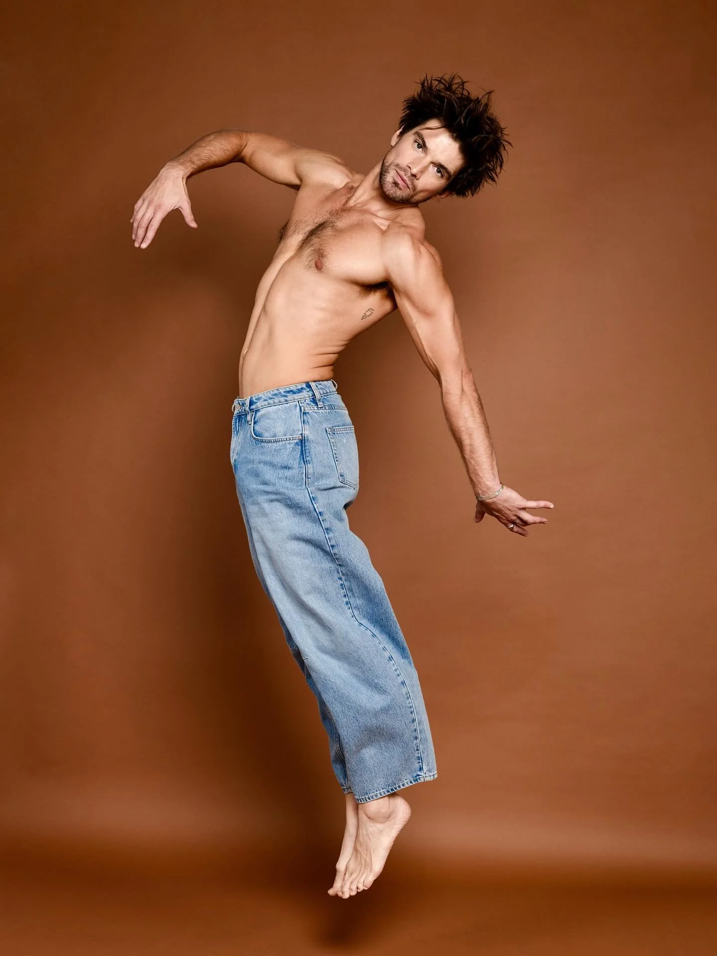 In my genes 👖 

I like to think that as a photographer I work a little differently to most. Less director/more co-creator who is open to the magic of the moment, the muse and whatever comes in the frisson of the collision. Sometimes it doesn&rsquo;t