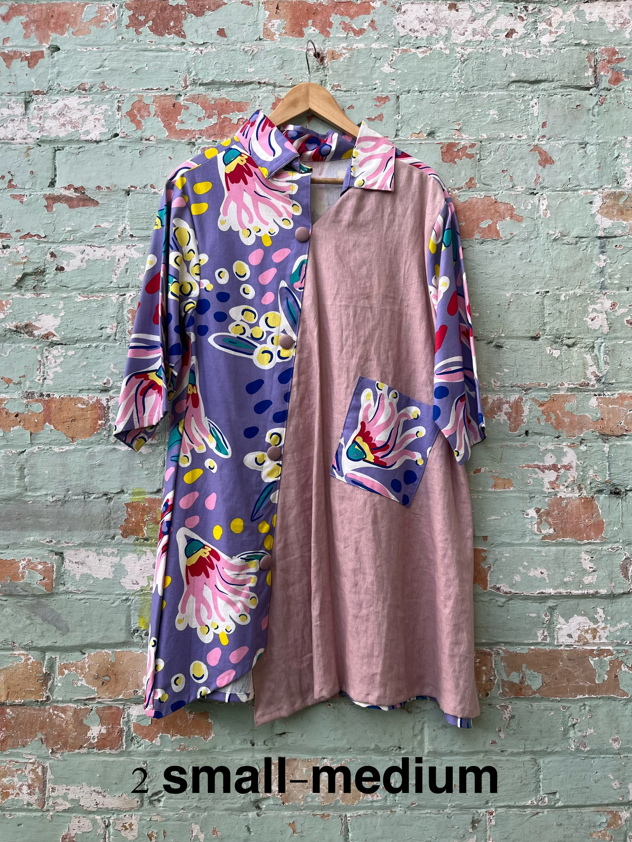 purple flowers & pink linen.JPG