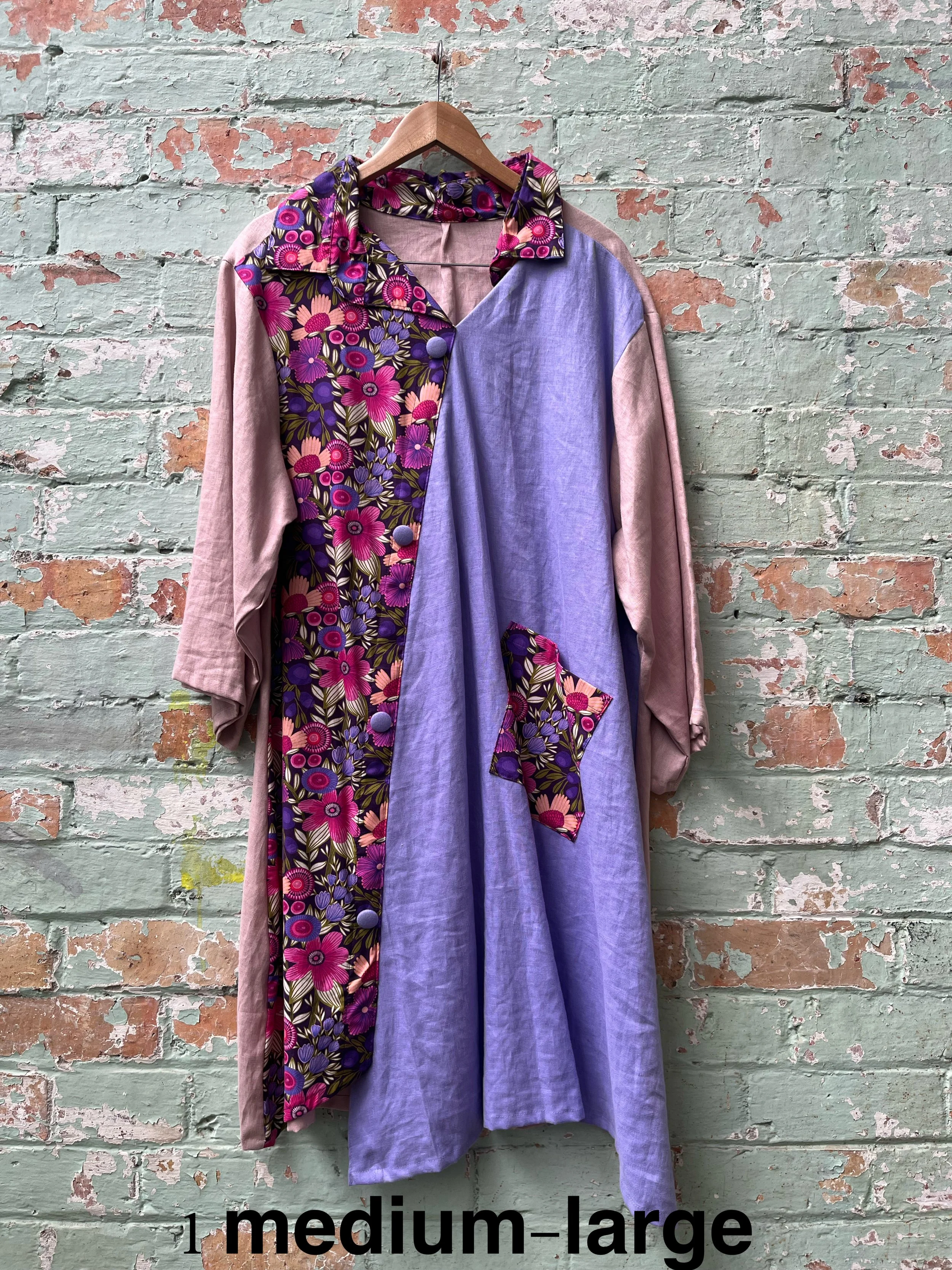 flowers & purple linen dress.JPG