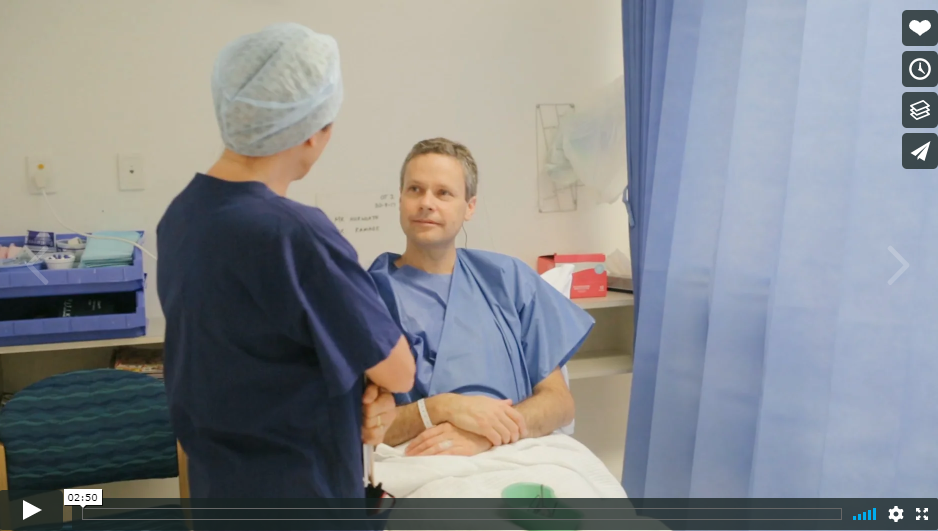 A patient's journey through day surgery