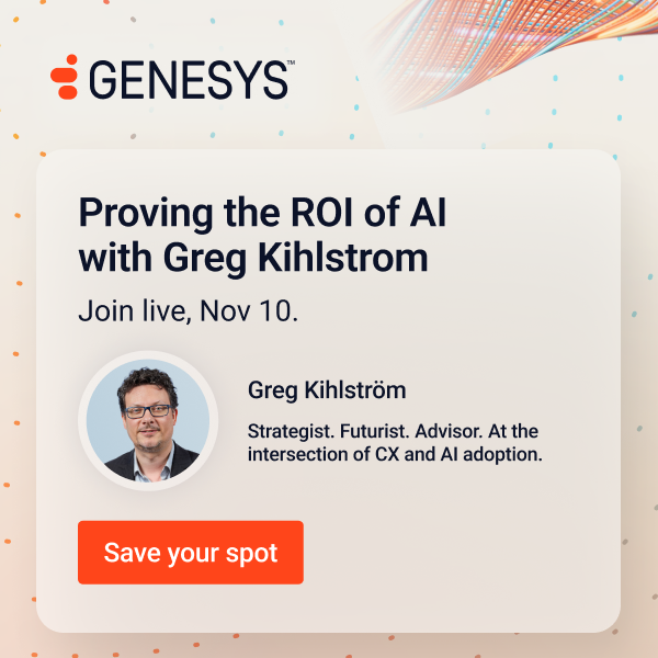 Genesys: Proving the ROI of AI