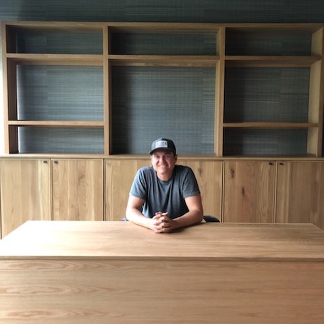 this man...the patient, big-picture-dreamer half of @regiven started this woodworking gig as a side hobby in 2013. The joy of creating grew into a desire to make our small company his full time job. Because of the support of our Nashville community, 