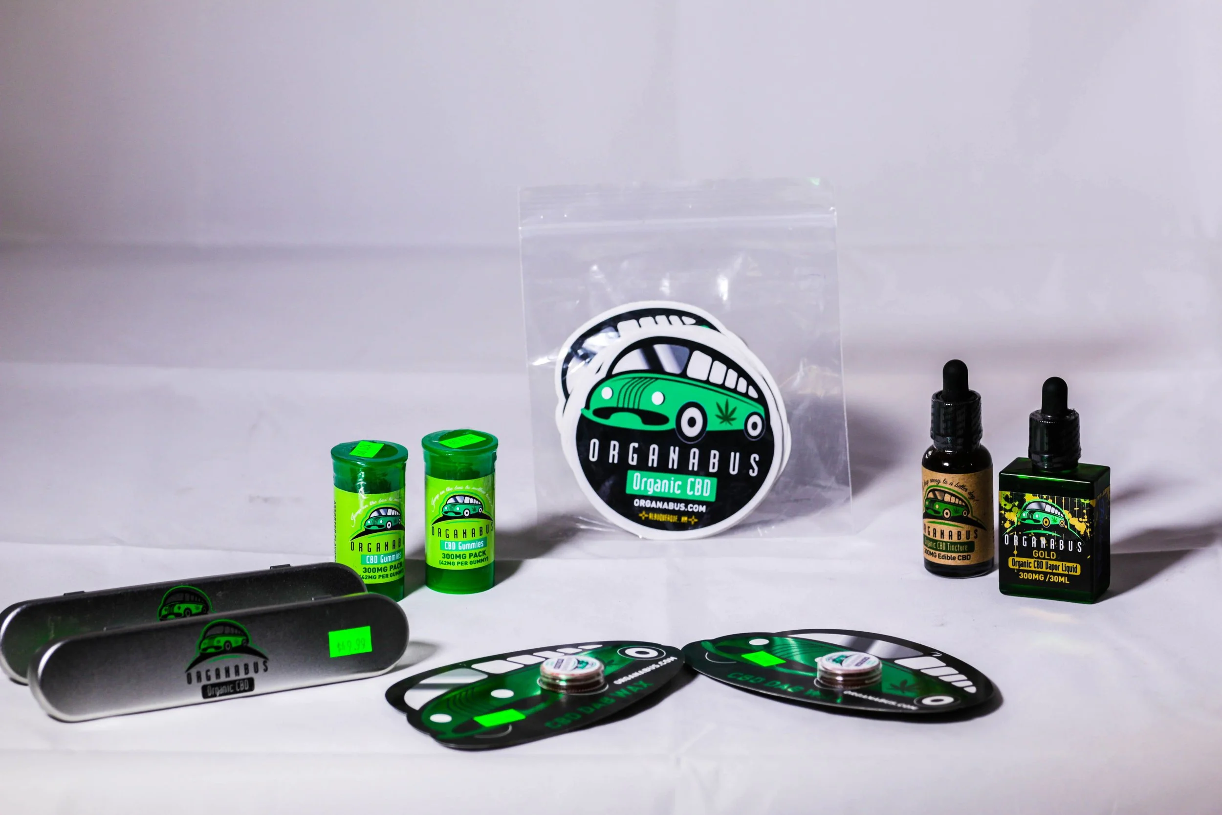 CBD Doobie, Organabus Gold 300mg 30 ml Edible 300mg 30 ml CBD gummies