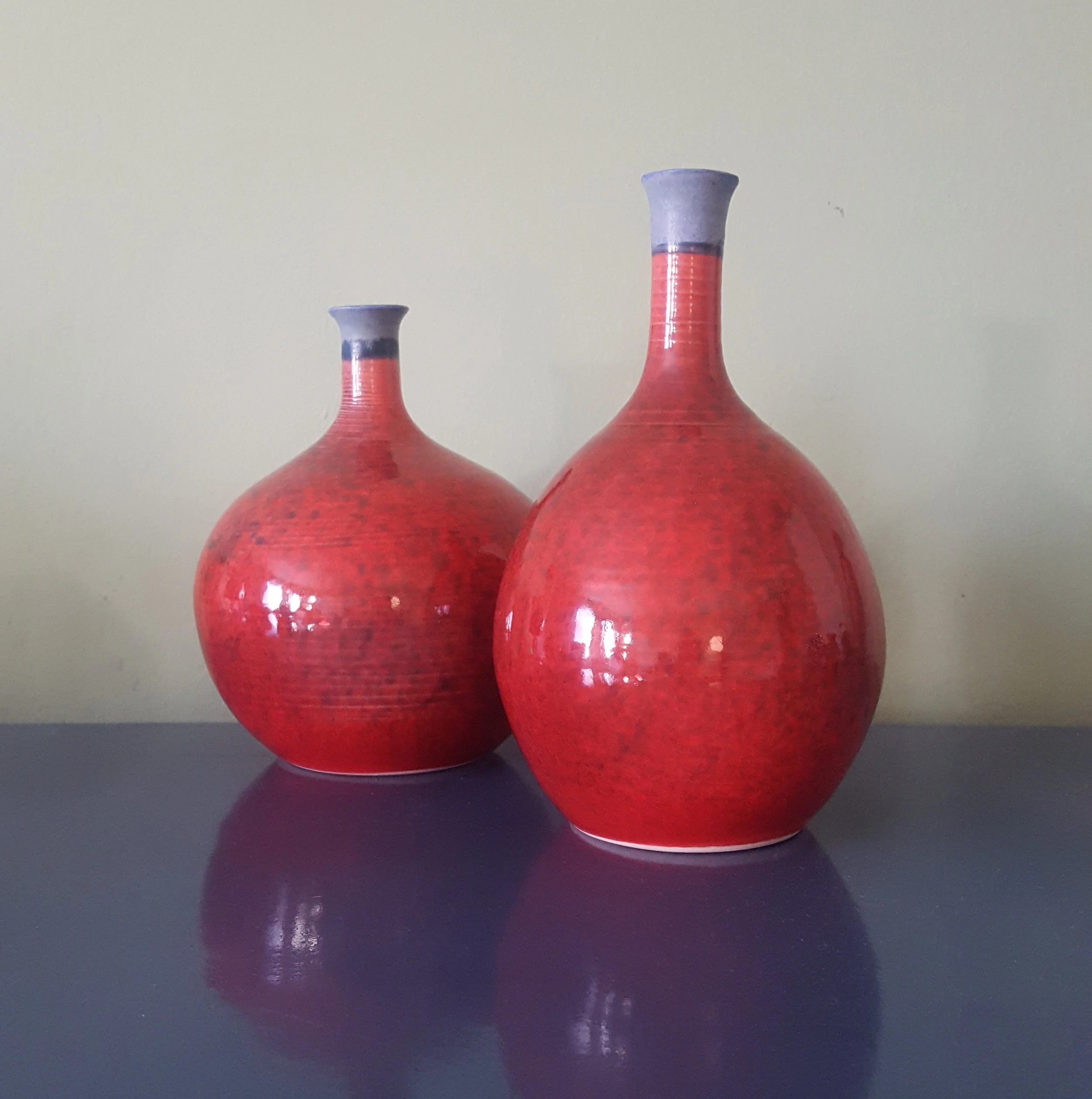 Ruby vase