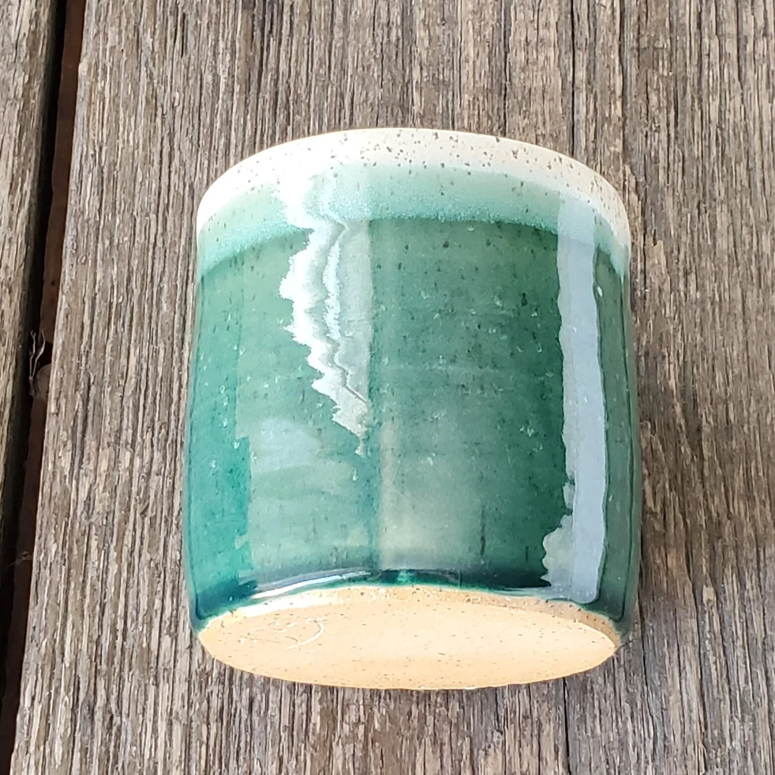 Emerald green mugs