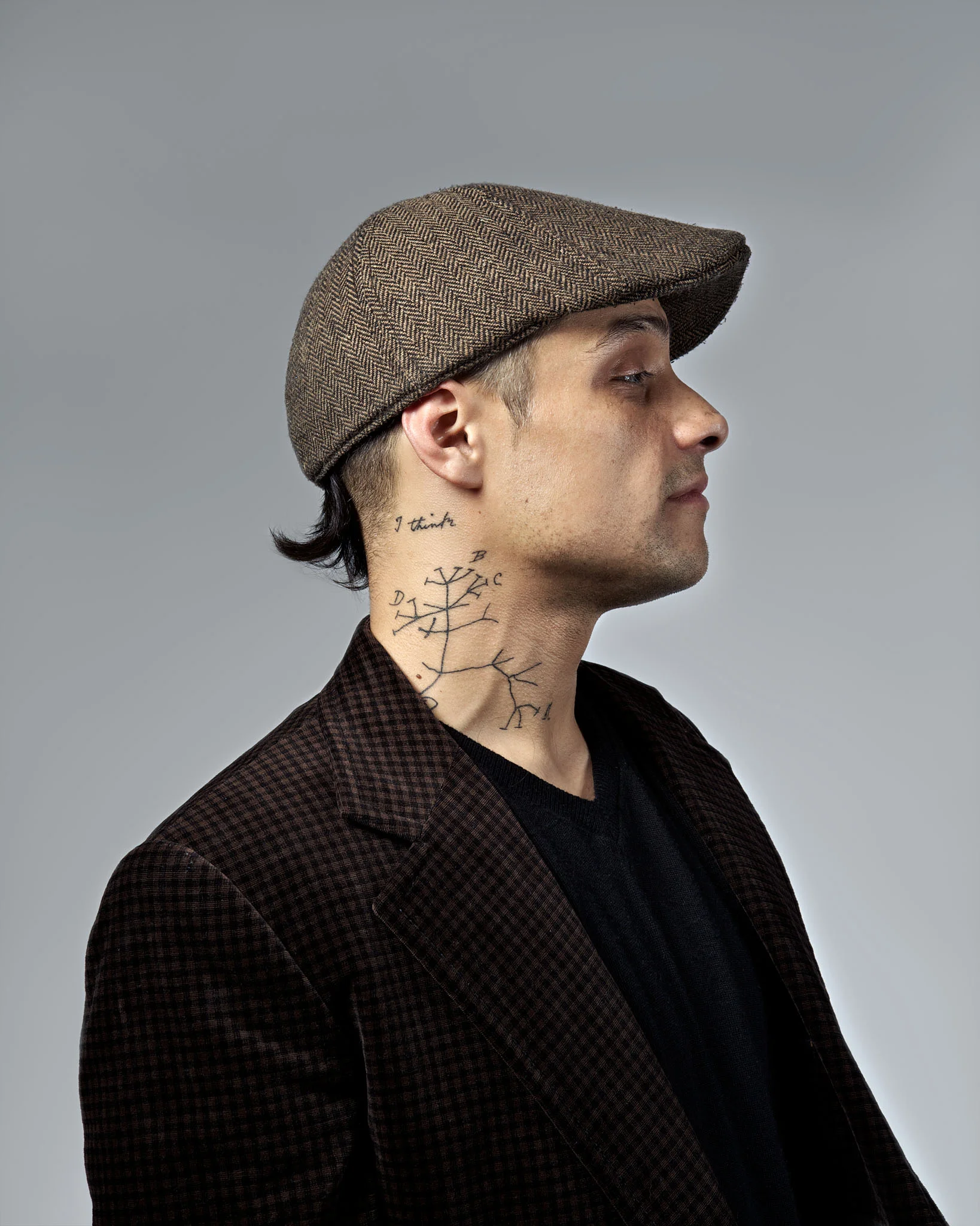 ruben, musician/former youth pastor/atheist ruben's tattoo is of darwin's original sketch for the tree of life