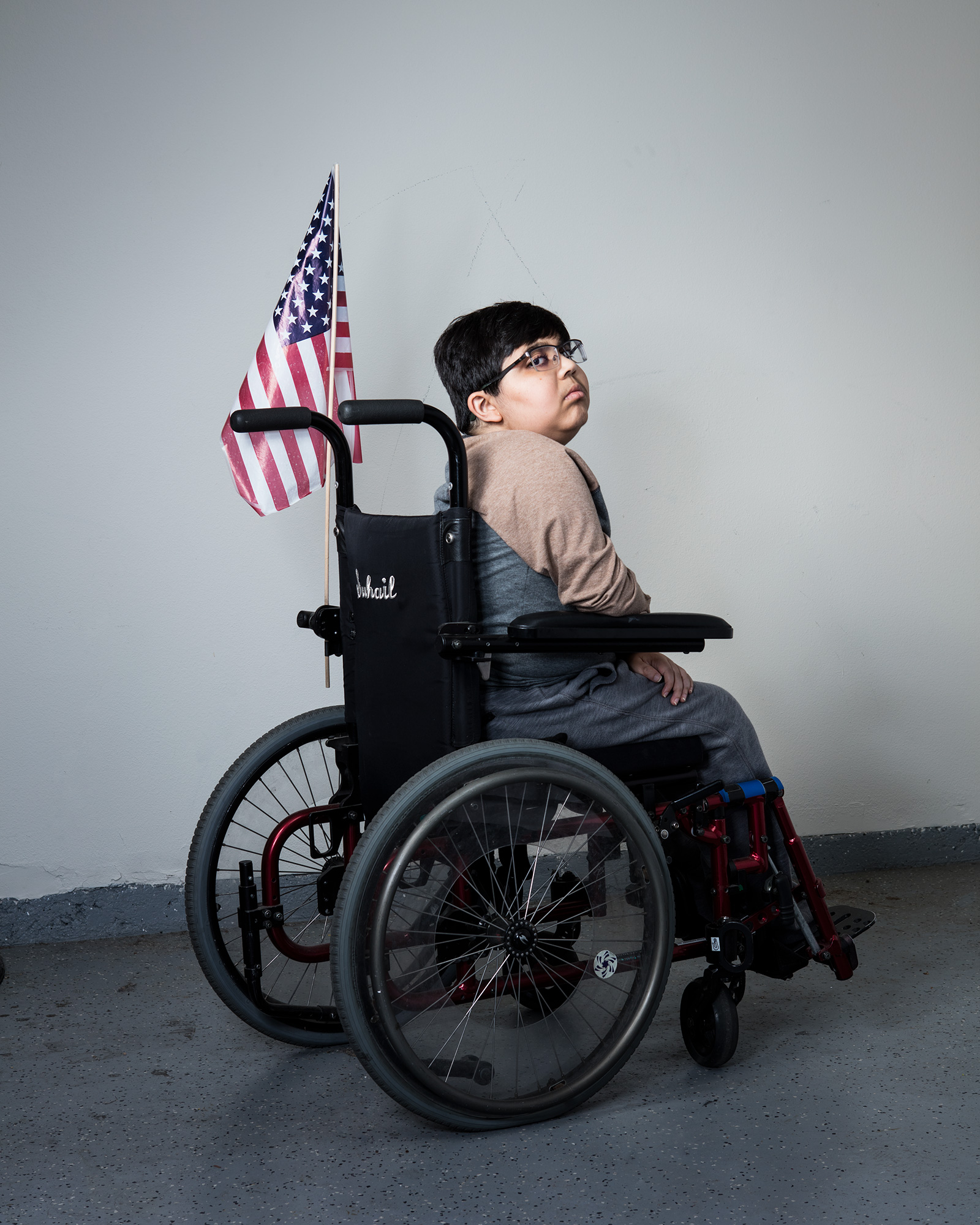 suhail zaveri, duchenne's muscular dystrophy patient