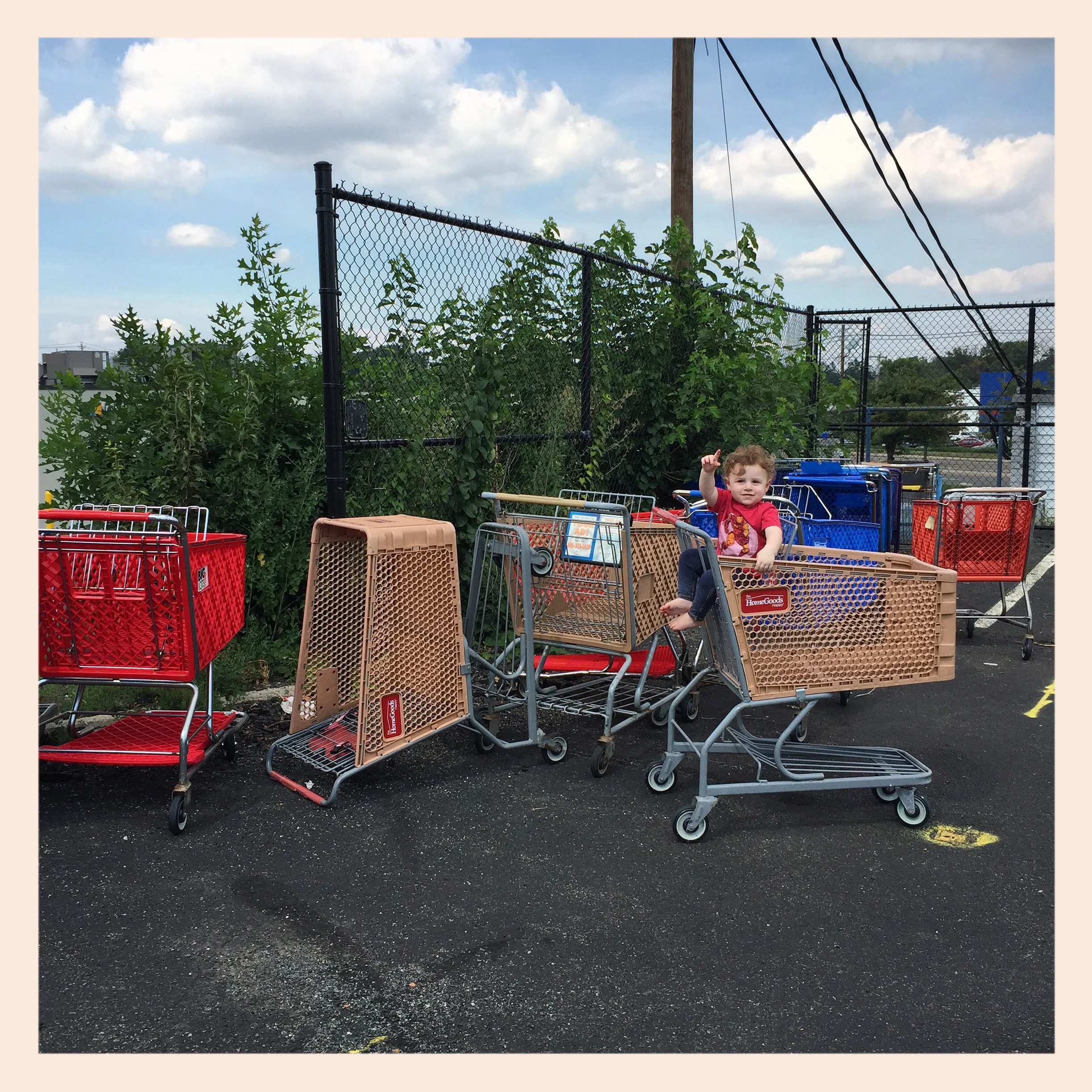 cart down