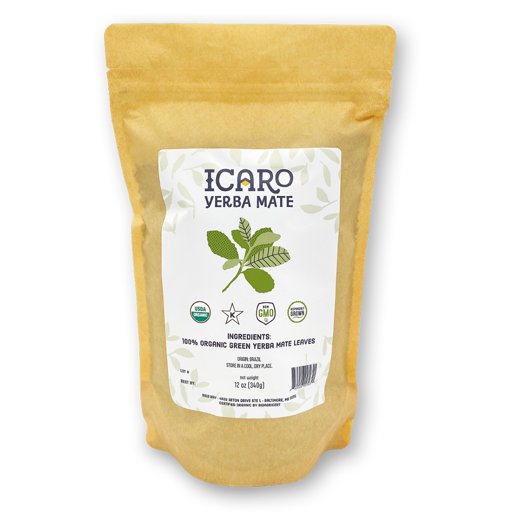 Green Yerba Mate Loose Leaf Pouch