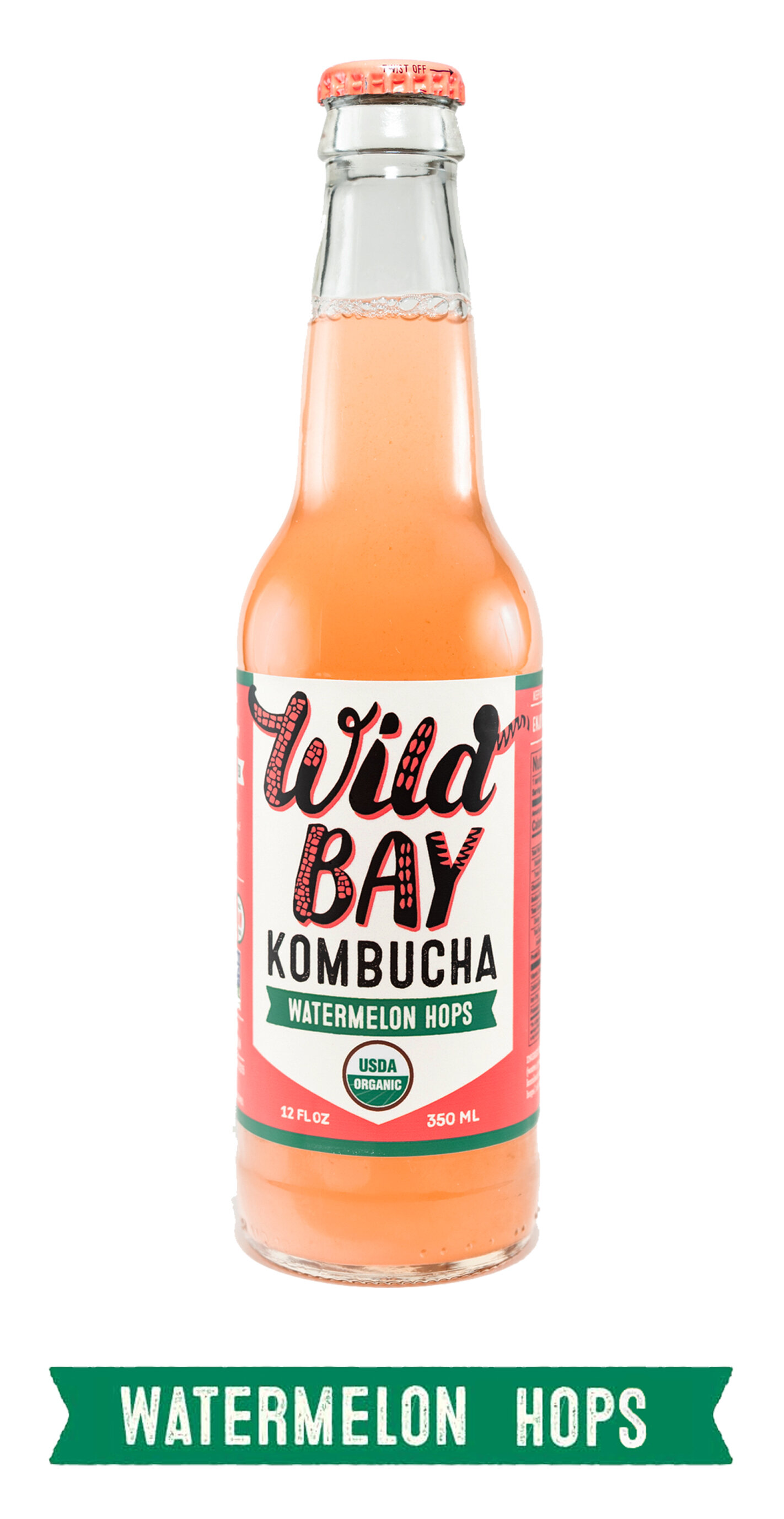 Wild Bay Kombucha Watermelon Hops