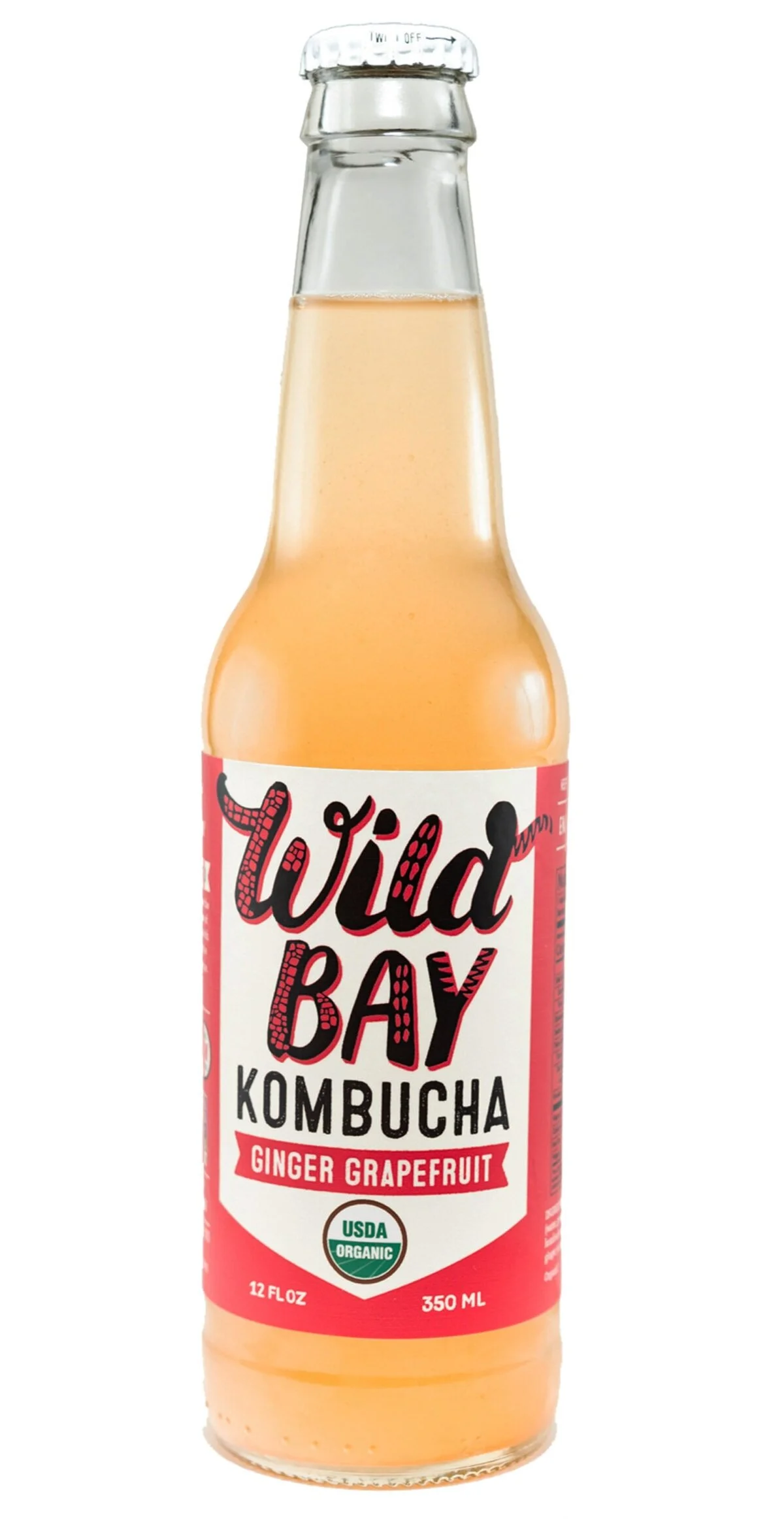 Ginger Grapefruit — Wild Bay Kombucha