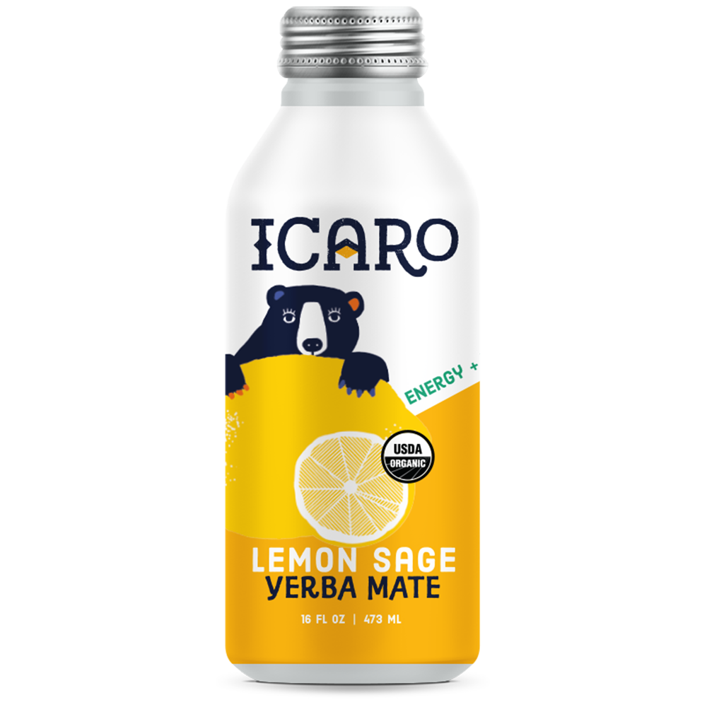 Icaro Yerba Mate Lemon Sage 9-Pack