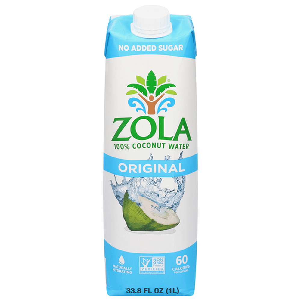 Zola Coconut Water 12-Pack