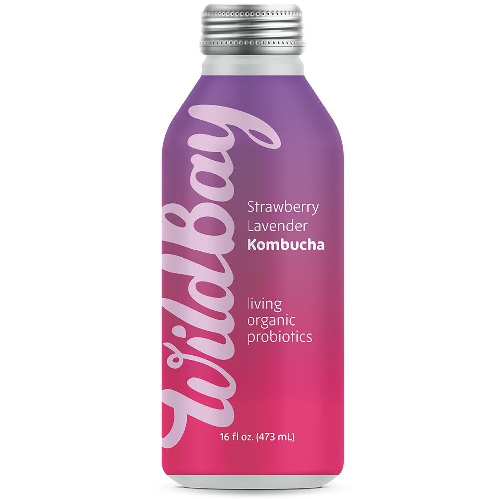 Strawberry Lavender Kombucha 9-pack