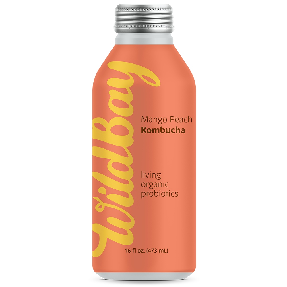 Mango Peach Kombucha 9-Pack