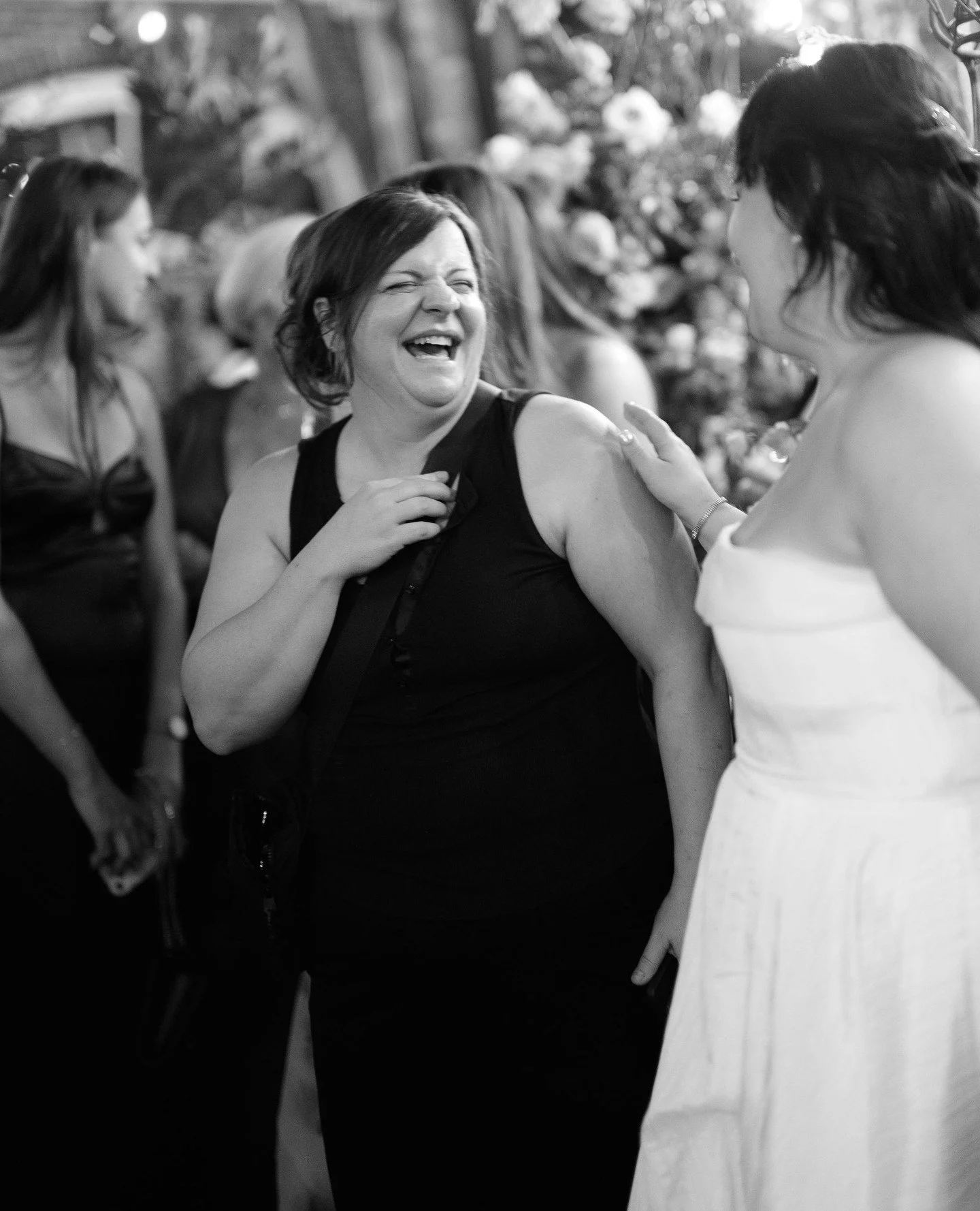 If I&rsquo;m smiling, it&rsquo;s probably because I&rsquo;m exactly where I&rsquo;m supposed to be. ✨ Off the side, planning and organizing, facilitating, joking, DANCING, and just making the day run smoothly like I did here for my sweethearts, Izzy 