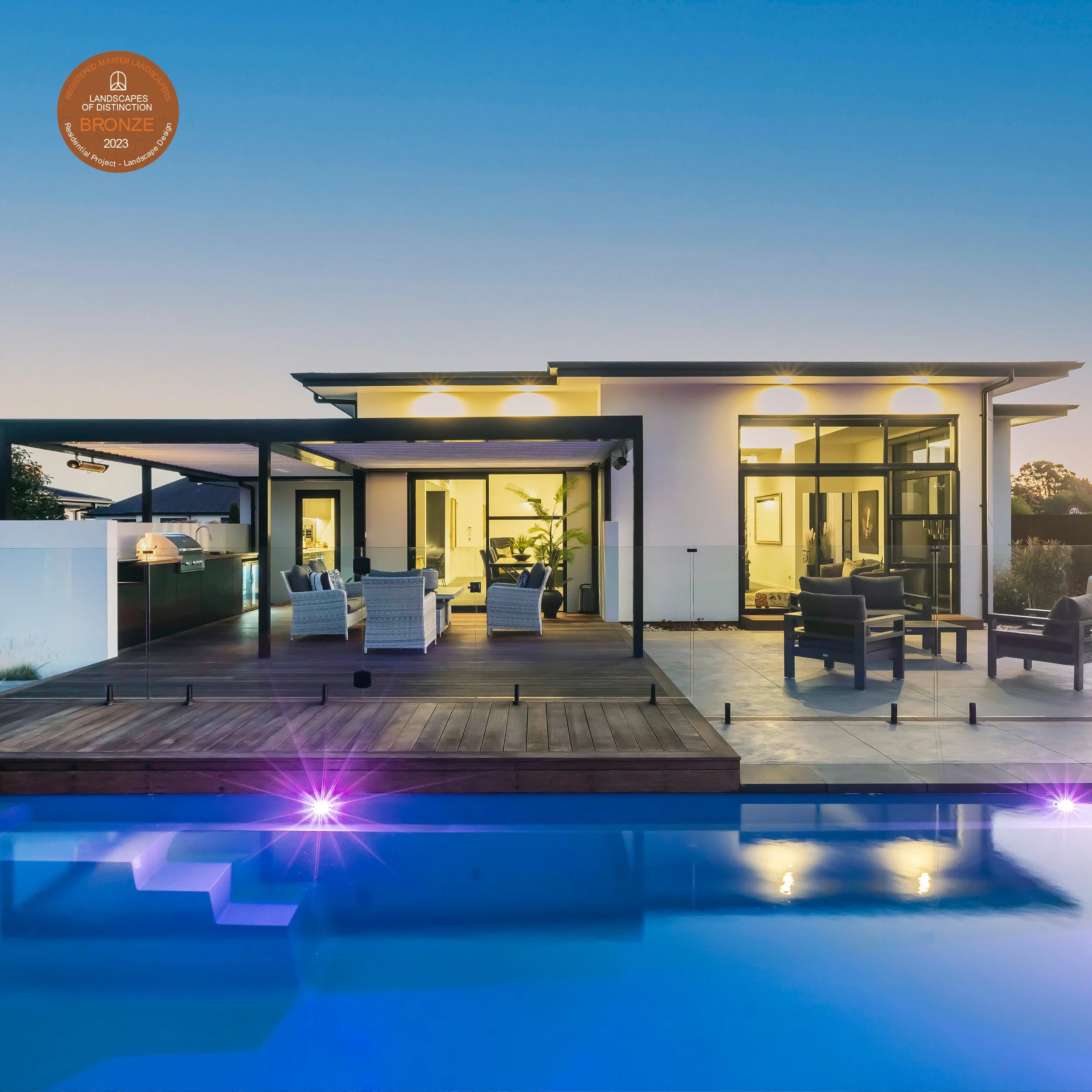 Prebbleton Poolside Seclusion