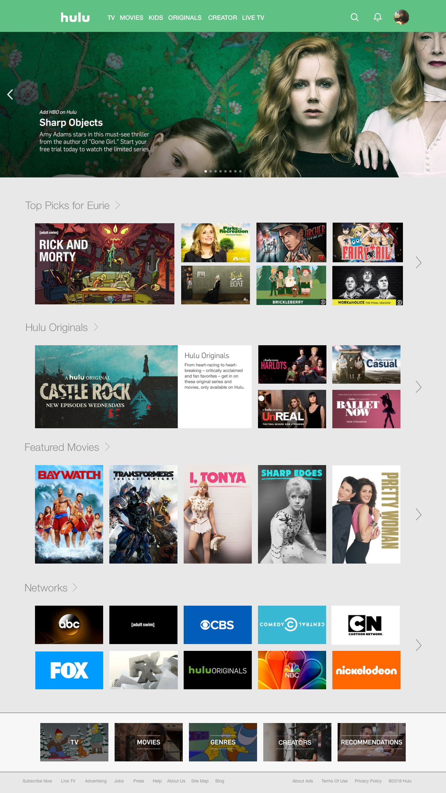 Option 2: Content is much clear to read, but poor visual contrast due to navigation bar being the visual discrepancy.