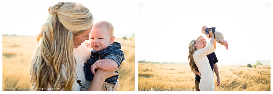 Tonya Edwards | Oroville Family Photographer | parents with new baby lifestyle photography