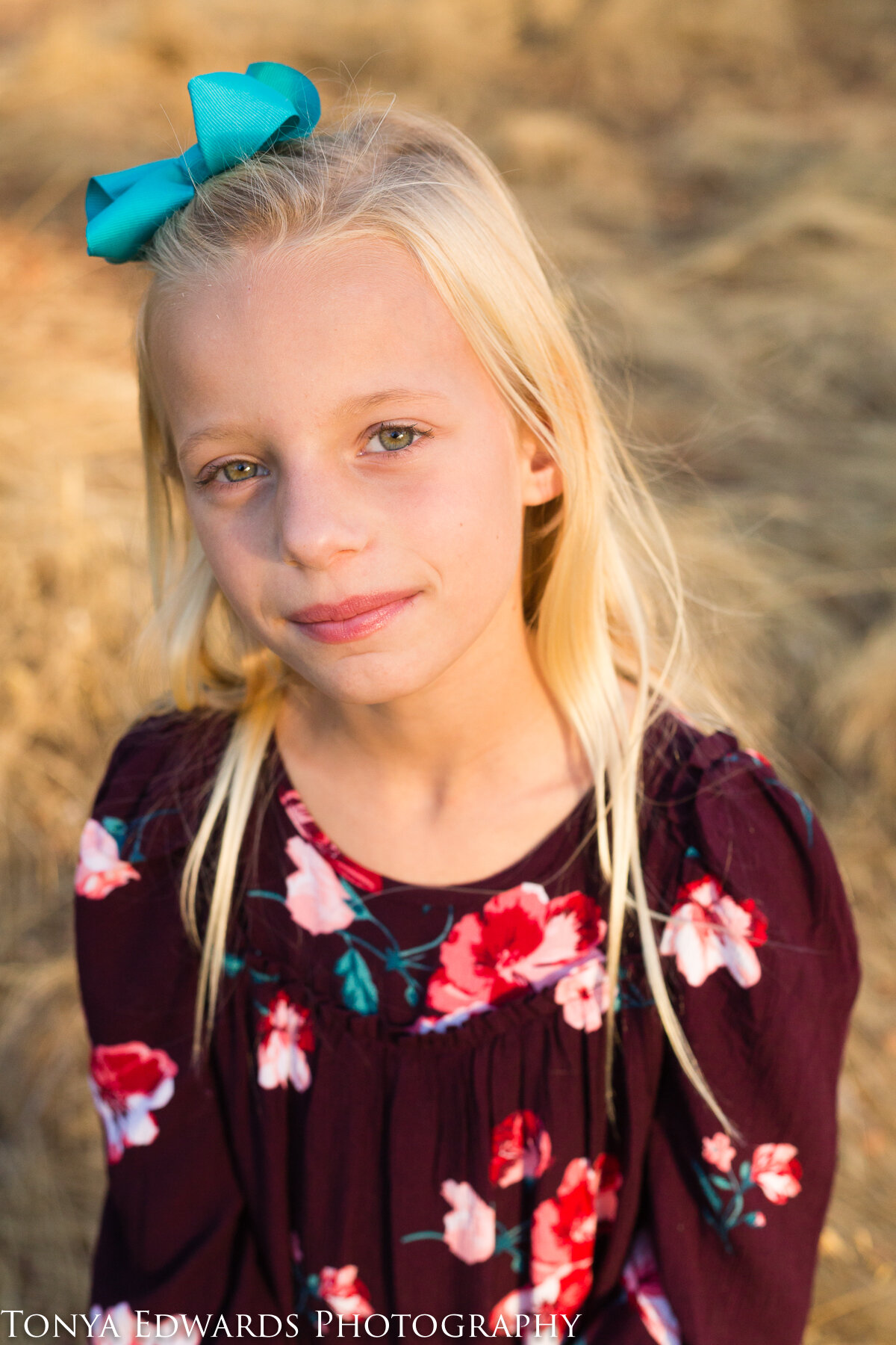 Tonya Edwards | Oroville Family Photographer | young girl portrait
